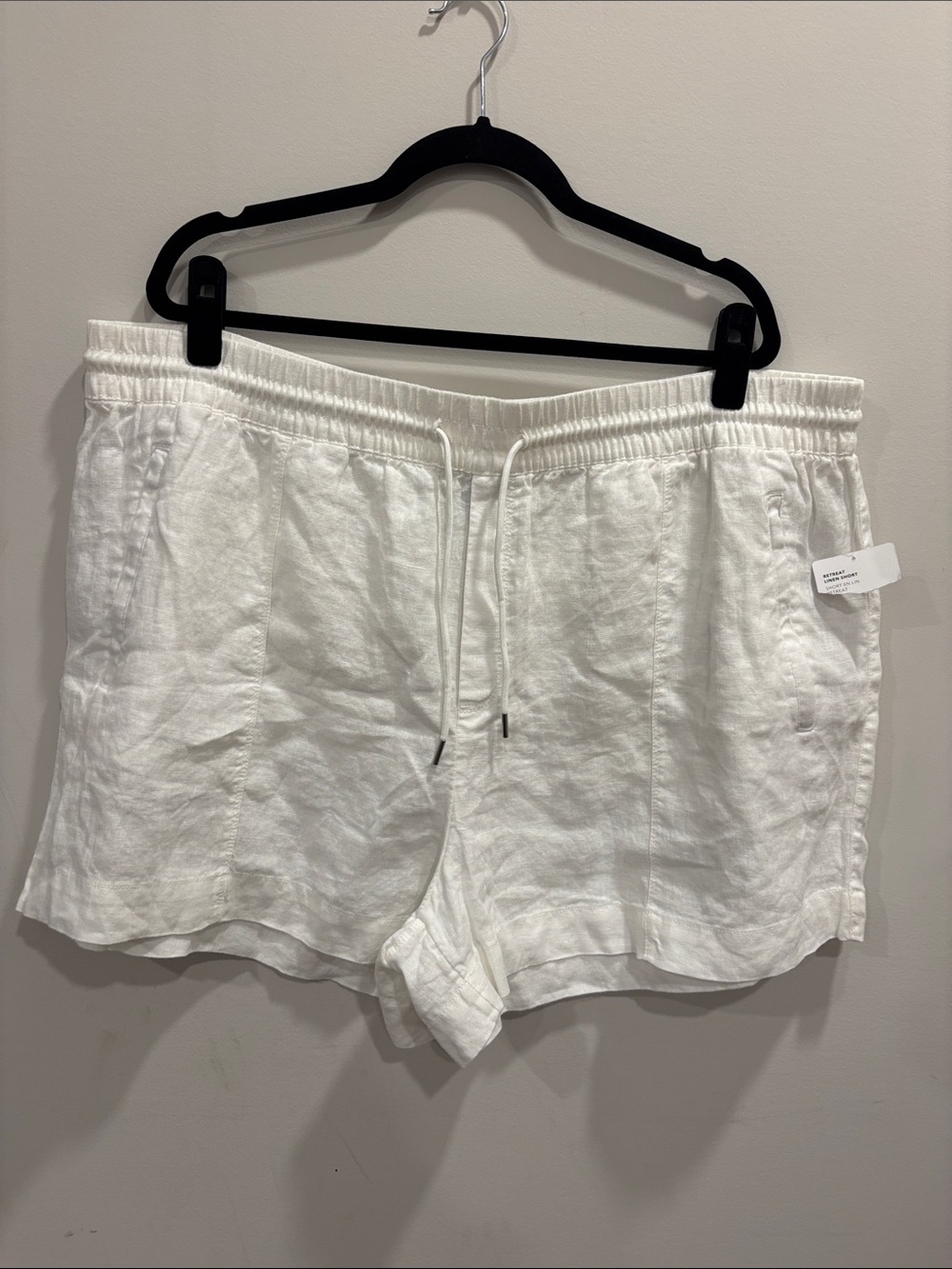 Athleta White Retreat Linen Short - Picture 8 of 11